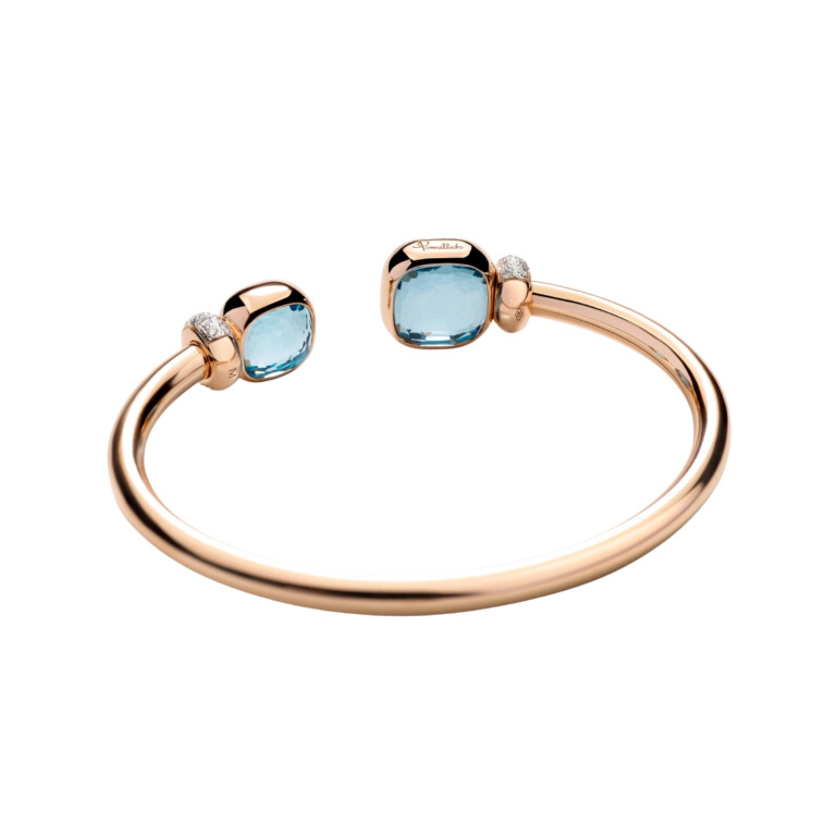 Pomellato Nudo spang armband roodgoud met diamant - PBC1006 O7WHR DB0OY - #3 Pomellato Nudo spang armband roodgoud met diamant - PBC1006 O7WHR DB0OY - #3