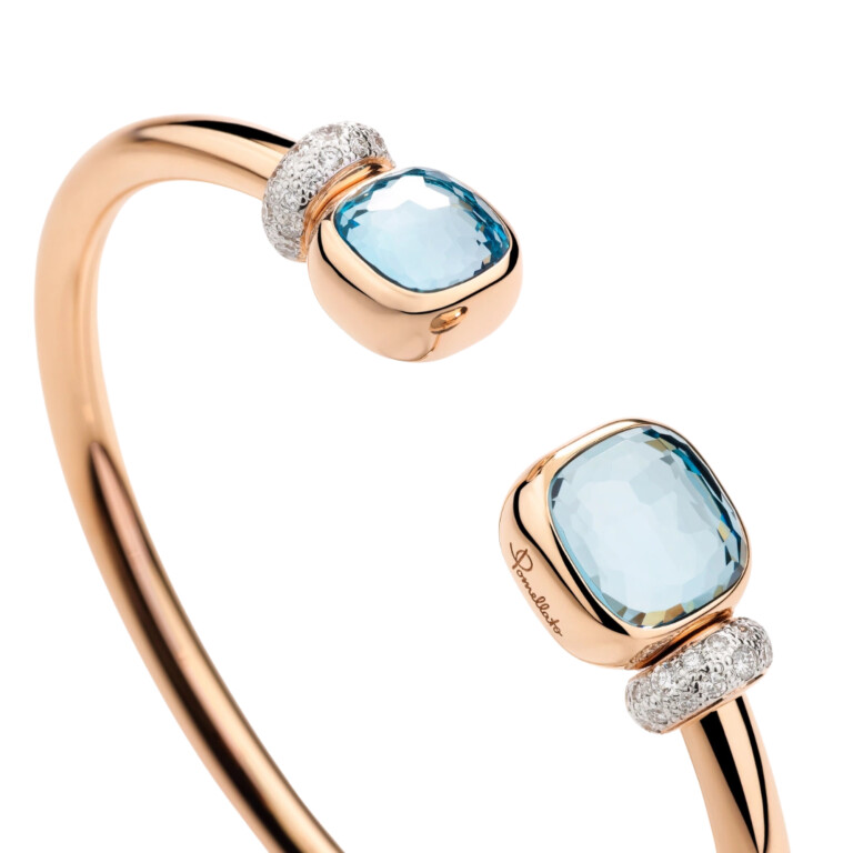 Pomellato Nudo spang armband roodgoud met diamant - PBC1006 O7WHR DB0OY - #4 Pomellato Nudo spang armband roodgoud met diamant - PBC1006 O7WHR DB0OY - #4