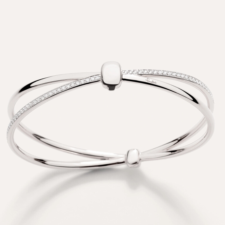 Pomellato Pomellato Together armband witgoud met diamant - PBC3070 O2WHR DB000 - #4 Pomellato Pomellato Together armband witgoud met diamant - PBC3070 O2WHR DB000 - #4