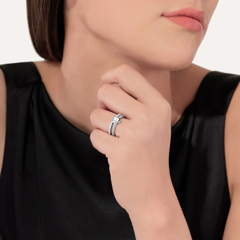 Pomellato Pomellato Together ring witgoud met diamant - PAC0100 O2WHR DB000 - #6 Pomellato Pomellato Together ring witgoud met diamant - PAC0100 O2WHR DB000 - #6
