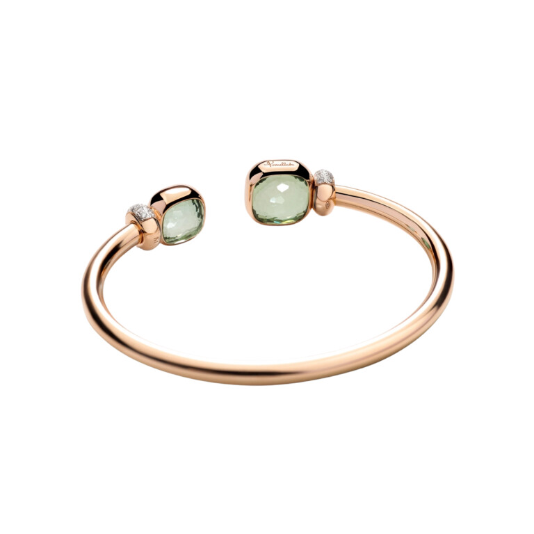 Pomellato Nudo spang armband roodgoud met diamant - PBC1006 O7WHR DB0PA - #2 Pomellato Nudo spang armband roodgoud met diamant - PBC1006 O7WHR DB0PA - #2