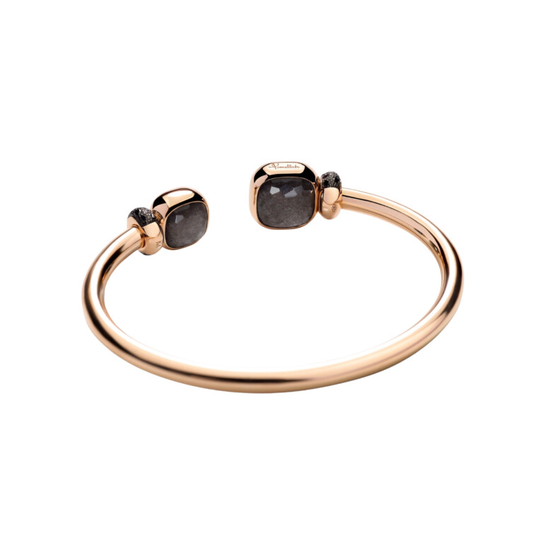 Pomellato Nudo spang armband roodgoud met diamant - PBC1006 O7BKR DBKOS - #2 Pomellato Nudo spang armband roodgoud met diamant - PBC1006 O7BKR DBKOS - #2