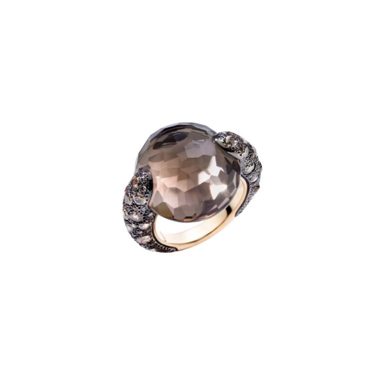 Pomellato Tango ring roodgoud met diamant - A.A806/O7BRQF - #2 Pomellato Tango ring roodgoud met diamant - A.A806/O7BRQF - #2