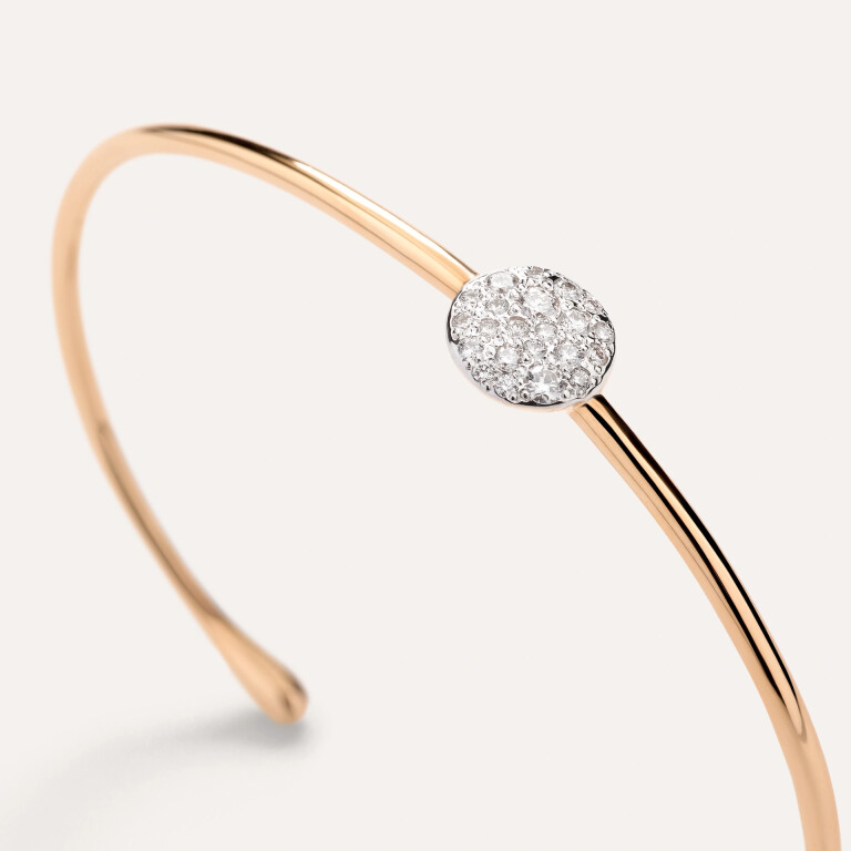 Pomellato Sabbia armband roodgoud met diamant - PBB7012 O7000 DB000 - #2 Pomellato Sabbia armband roodgoud met diamant - PBB7012 O7000 DB000 - #2