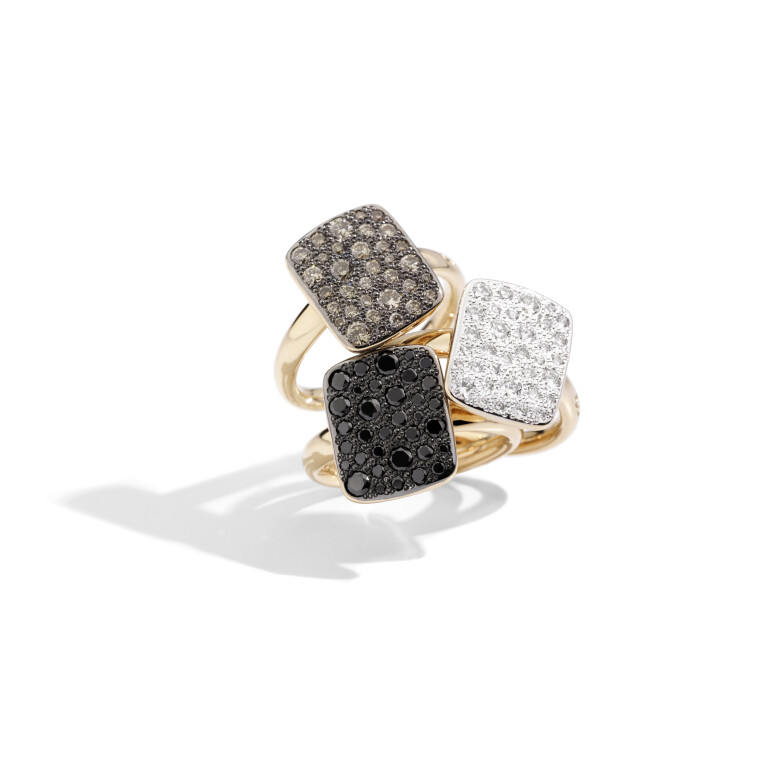 Pomellato Sabbia ring roodgoud met diamant - PAB9031 O7000 DB000 - #3 Pomellato Sabbia ring roodgoud met diamant - PAB9031 O7000 DB000 - #3