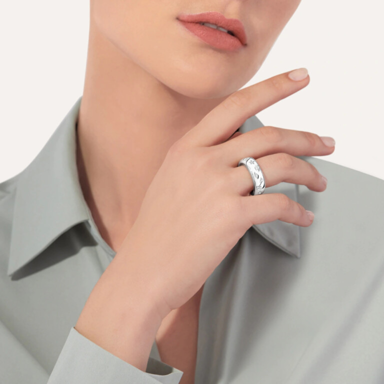 Pomellato Iconica ring witgoud met diamant - PA9106E O2WHR DB000 - #4 Pomellato Iconica ring witgoud met diamant - PA9106E O2WHR DB000 - #4