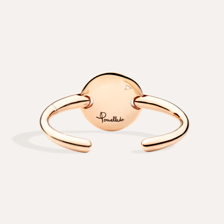 Pomellato Sabbia spang armband roodgoud met diamant - PBB6070 O7000 DBX00 - #3 Pomellato Sabbia spang armband roodgoud met diamant - PBB6070 O7000 DBX00 - #3