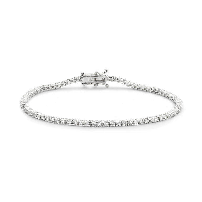 witgoud tennis armband met diamant Schaap en Citroen Diamonds - #2 witgoud tennis armband met diamant Schaap en Citroen Diamonds - #2