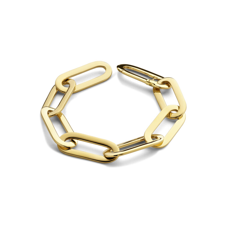 geelgoud schakel armband Schaap en Citroen Essentials - #4 geelgoud schakel armband Schaap en Citroen Essentials - #4