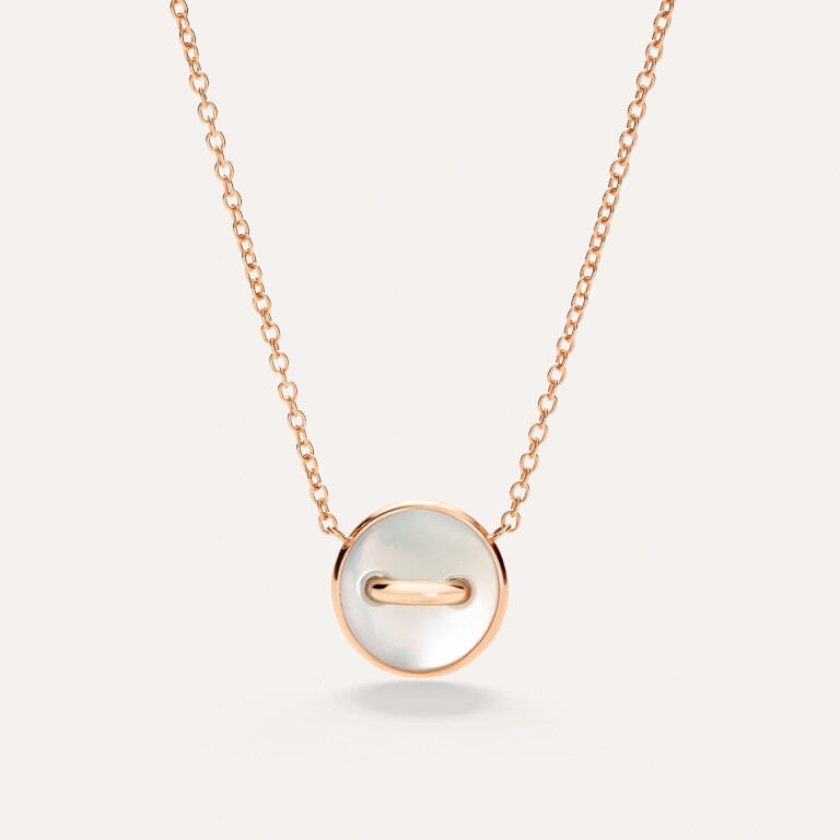 Pomellato Pom Pom Dot collier met hanger roodgoud met diamant - PCC4031 O7WHR DB0MP - #3 Pomellato Pom Pom Dot collier met hanger roodgoud met diamant - PCC4031 O7WHR DB0MP - #3