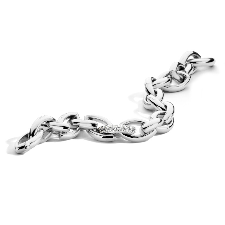 witgoud schakel armband met diamant SC Highlights Diamonds - #2 witgoud schakel armband met diamant SC Highlights Diamonds - #2