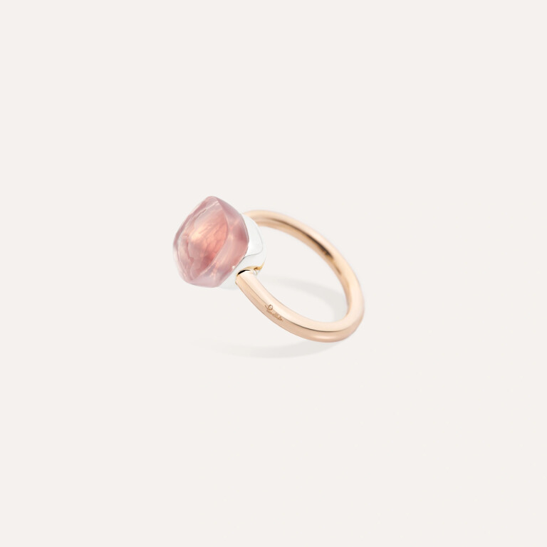 Pomellato Nudo ring rosé/wit goud met Kwarts - PAA1100 O6000 000QR - #4 Pomellato Nudo ring rosé/wit goud met Kwarts - PAA1100 O6000 000QR - #4