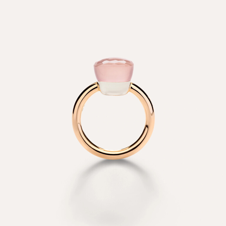 Pomellato Nudo ring rosé/wit goud met Kwarts - PAA1100 O6000 000QR - #3 Pomellato Nudo ring rosé/wit goud met Kwarts - PAA1100 O6000 000QR - #3