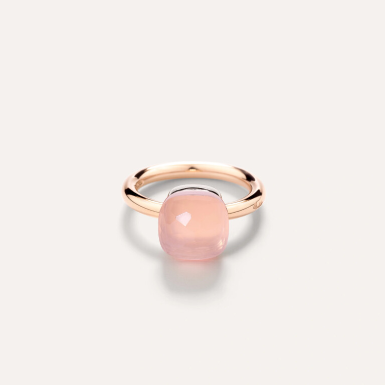 Pomellato Nudo ring rosé/wit goud met Kwarts - PAA1100 O6000 000QR - #2 Pomellato Nudo ring rosé/wit goud met Kwarts - PAA1100 O6000 000QR - #2