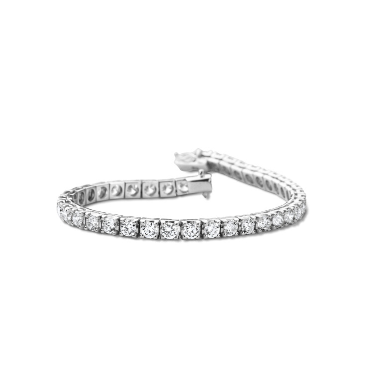witgoud tennis armband met diamant SC Highlights Diamonds - #3 witgoud tennis armband met diamant SC Highlights Diamonds - #3