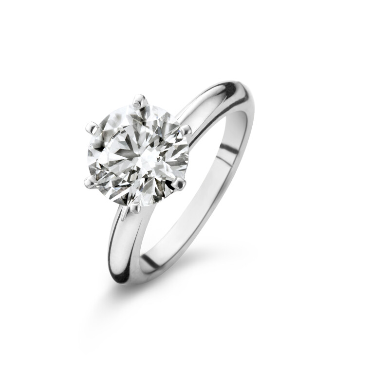 witgoud solitair ring met diamant SC Highlights Diamonds - #2 witgoud solitair ring met diamant SC Highlights Diamonds - #2