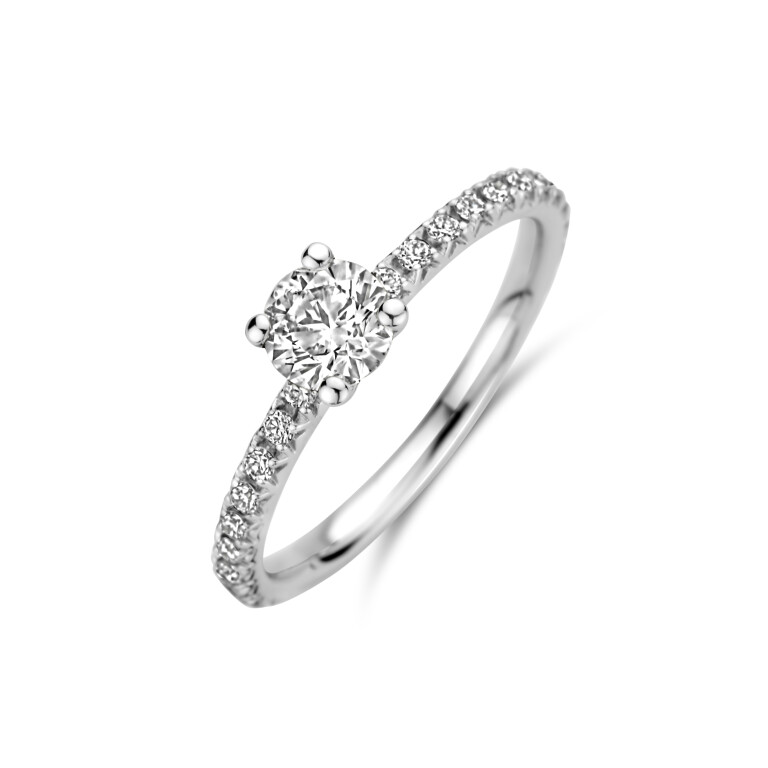 witgoud ring met diamant SC Highlights Diamonds - #4 witgoud ring met diamant SC Highlights Diamonds - #4