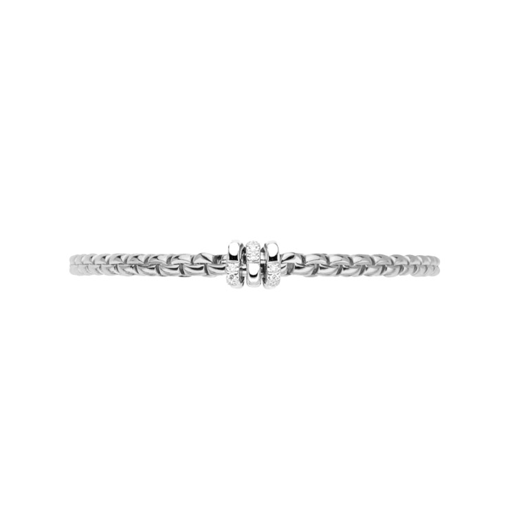Fope Eka Tiny flexibele armband witgoud met diamant - 73901BX_BB_B_BBB_00M - #3 Fope Eka Tiny flexibele armband witgoud met diamant - 73901BX_BB_B_BBB_00M - #3