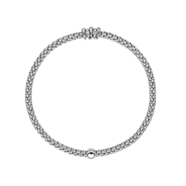 Fope Prima flexibele armband witgoud met diamant - 74608BX_BB_B_XBX_00M - #3 Fope Prima flexibele armband witgoud met diamant - 74608BX_BB_B_XBX_00M - #3