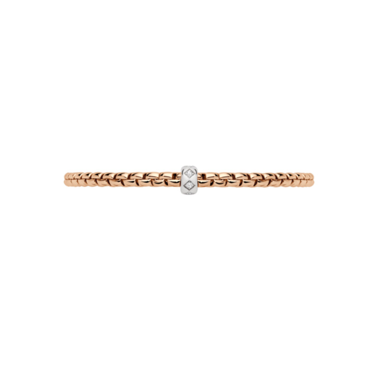Fope Eka flexibele armband rosé/wit goud met diamant - 73101BX_BB_R_XBX_00S - #2 Fope Eka flexibele armband rosé/wit goud met diamant - 73101BX_BB_R_XBX_00S - #2
