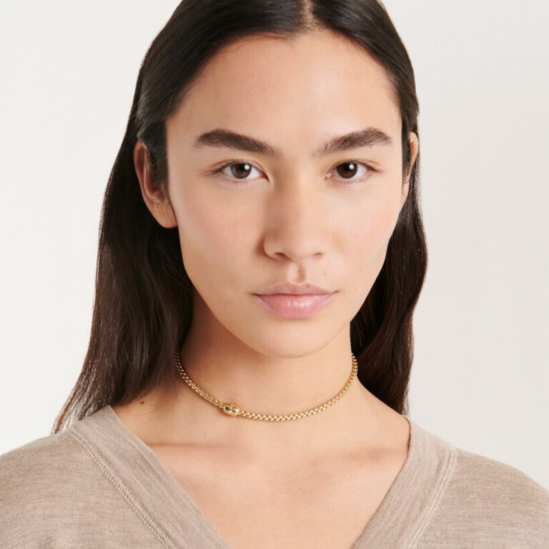 Fope Solo collier geelgoud met diamant - 07F01CX_BB_G_XGX_040 - #4 Fope Solo collier geelgoud met diamant - 07F01CX_BB_G_XGX_040 - #4