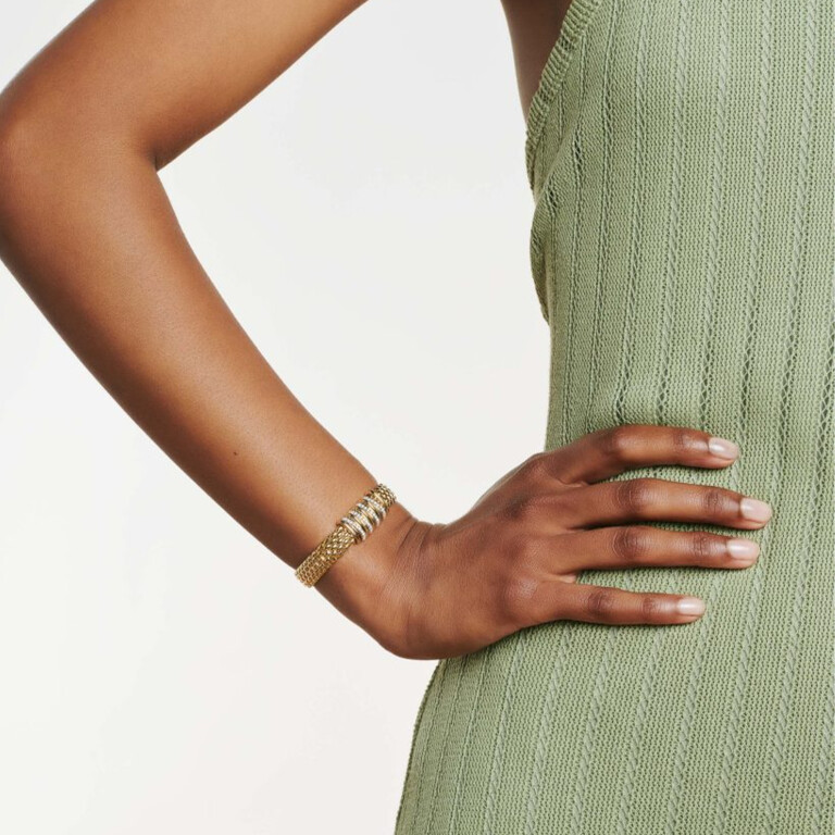 Fope Panorama flexibele armband geel/wit goud met diamant - 58804BX_BB_G_BBX_00M - #5 Fope Panorama flexibele armband geel/wit goud met diamant - 58804BX_BB_G_BBX_00M - #5