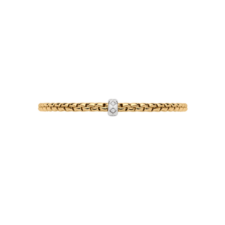 Fope Eka Armbanden geel/wit goud met diamant - 73101BX_BB_G_XBX_00M - #2 Fope Eka Armbanden geel/wit goud met diamant - 73101BX_BB_G_XBX_00M - #2