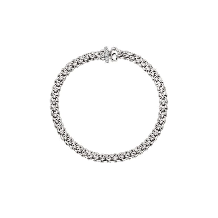Fope Solo flexibele armband witgoud met diamant - 62406BX_PB_B_BBX_00M - #4 Fope Solo flexibele armband witgoud met diamant - 62406BX_PB_B_BBX_00M - #4