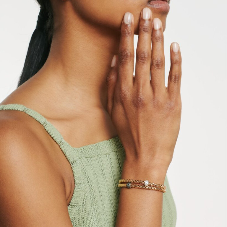 Fope Eka Tiny Armbanden geel/wit goud met diamant - 73301BX_PB_G_XBX_00L - #6 Fope Eka Tiny Armbanden geel/wit goud met diamant - 73301BX_PB_G_XBX_00L - #6