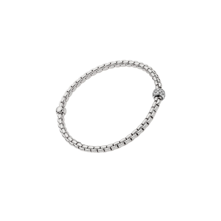 Fope Eka Tiny flexibele armband witgoud met diamant - 73301BX_PB_B_XBX_00S - #3 Fope Eka Tiny flexibele armband witgoud met diamant - 73301BX_PB_B_XBX_00S - #3