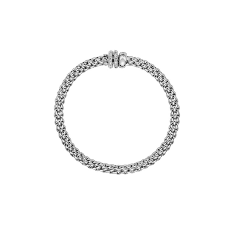 Fope Solo flexibele armband witgoud met diamant - 62506BX_PB_B_BBB_00M - #4 Fope Solo flexibele armband witgoud met diamant - 62506BX_PB_B_BBB_00M - #4