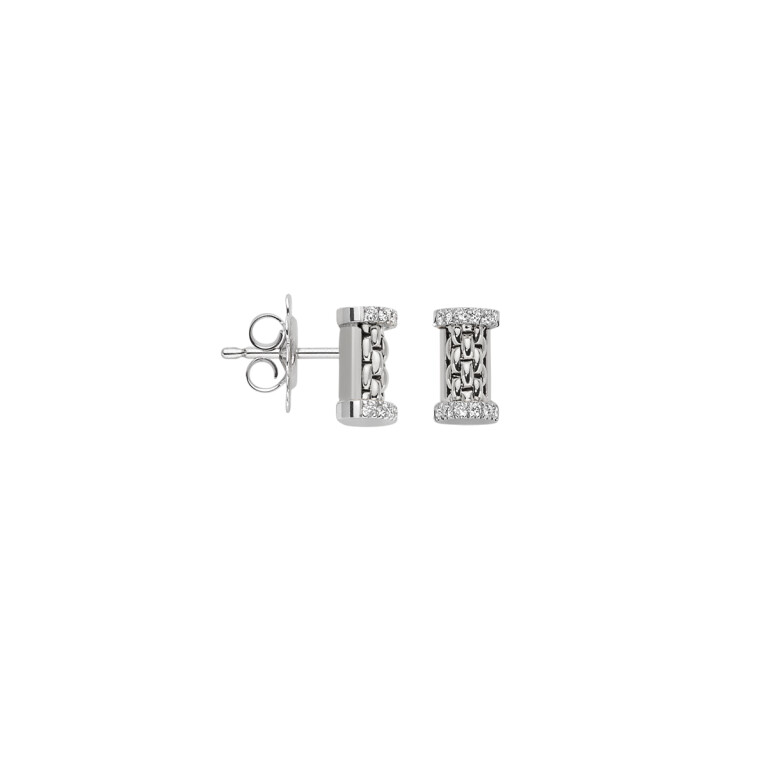 Fope Essentials oorknoppen witgoud met diamant - 07E08OX_BB_B_XXX_000 - #2 Fope Essentials oorknoppen witgoud met diamant - 07E08OX_BB_B_XXX_000 - #2