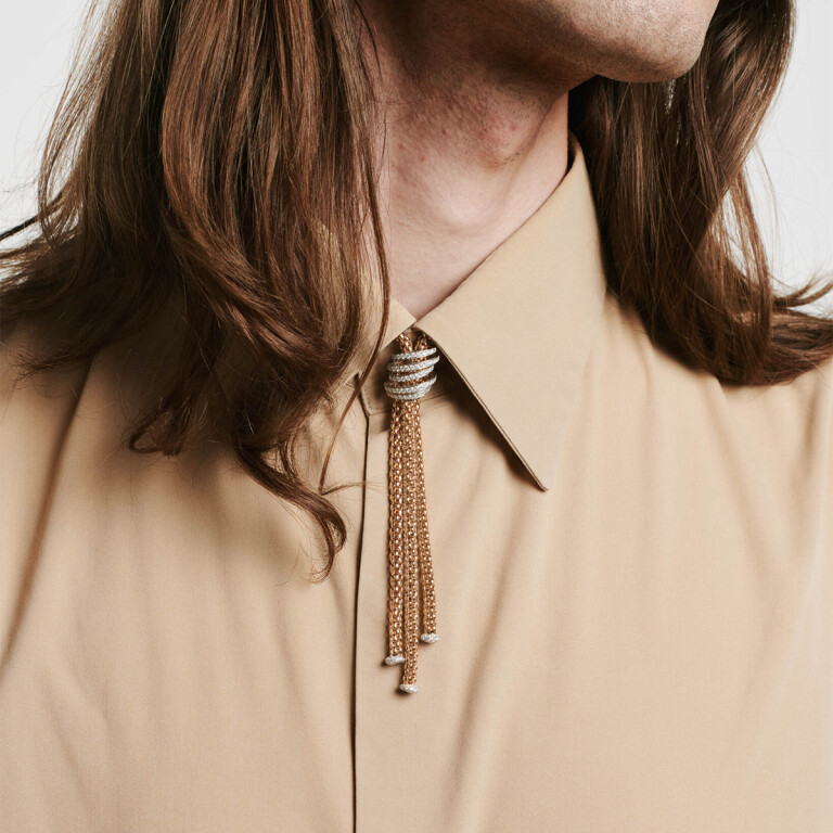 Fope Mialuce collier rosé/wit goud met diamant - 65106CX_PB_R_BBB_043 - #4 Fope Mialuce collier rosé/wit goud met diamant - 65106CX_PB_R_BBB_043 - #4