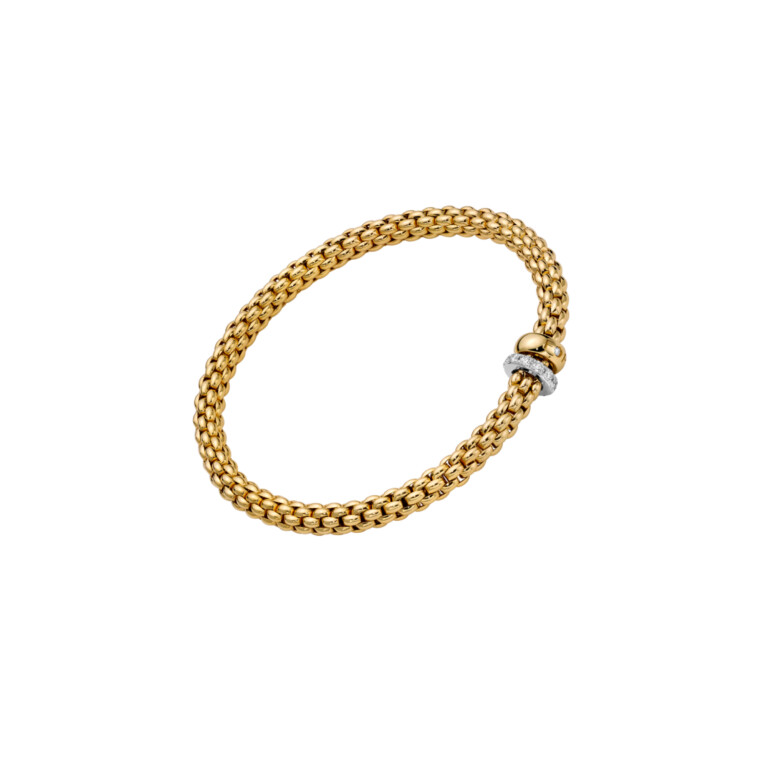 Fope Solo Armbanden geel/wit goud met diamant - 62406BX_PB_G_BGX_00M - #3 Fope Solo Armbanden geel/wit goud met diamant - 62406BX_PB_G_BGX_00M - #3