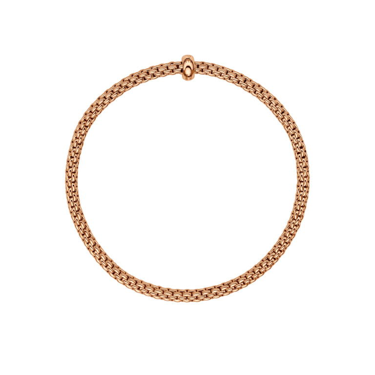 Fope Prima flexibele armband roodgoud met diamant - 01M08BX_BB_R_XRX_00M - #4 Fope Prima flexibele armband roodgoud met diamant - 01M08BX_BB_R_XRX_00M - #4