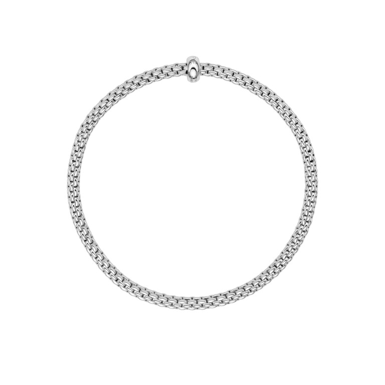 Fope Prima flexibele armband witgoud met diamant - 01M08BX_BB_B_XBX_00S - #4 Fope Prima flexibele armband witgoud met diamant - 01M08BX_BB_B_XBX_00S - #4