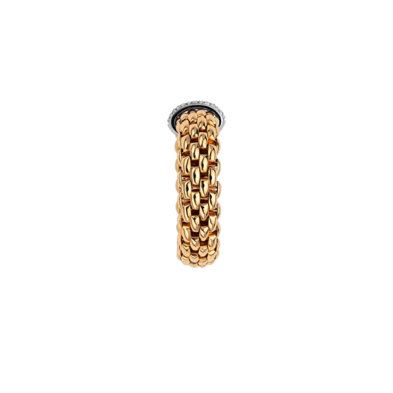 Fope Vendome flexibele ring geel/wit goud met diamant - 55902AX_BB_G_XBX_00M - #6 Fope Vendome flexibele ring geel/wit goud met diamant - 55902AX_BB_G_XBX_00M - #6