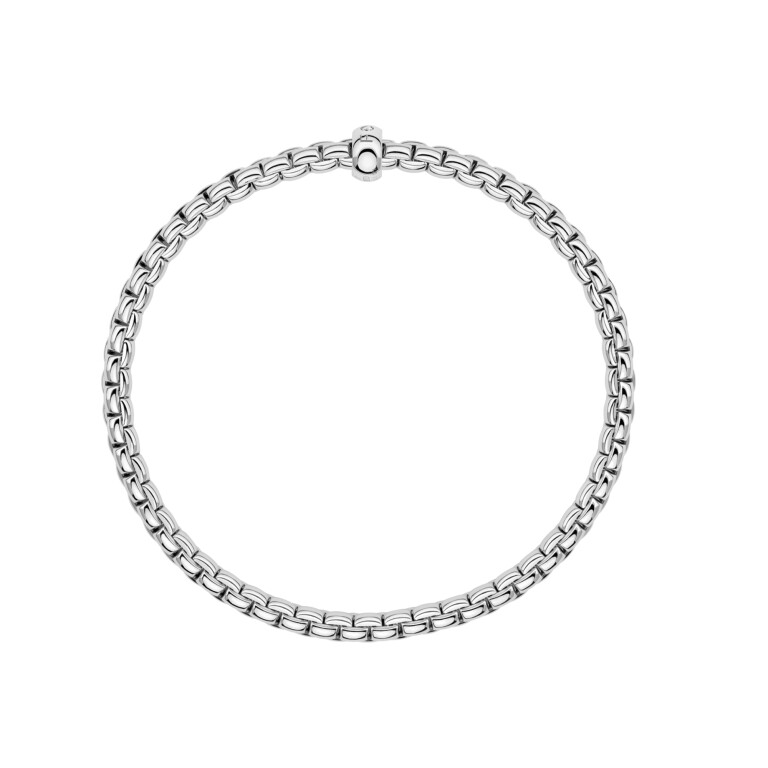 Fope Eka flexibele armband witgoud met diamant - 01M01BX_BB_B_XBX_00M - #4 Fope Eka flexibele armband witgoud met diamant - 01M01BX_BB_B_XBX_00M - #4