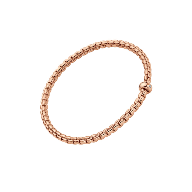 Fope Eka flexibele armband roodgoud met diamant - 01M01BX_BB_R_XRX_00S - #3 Fope Eka flexibele armband roodgoud met diamant - 01M01BX_BB_R_XRX_00S - #3