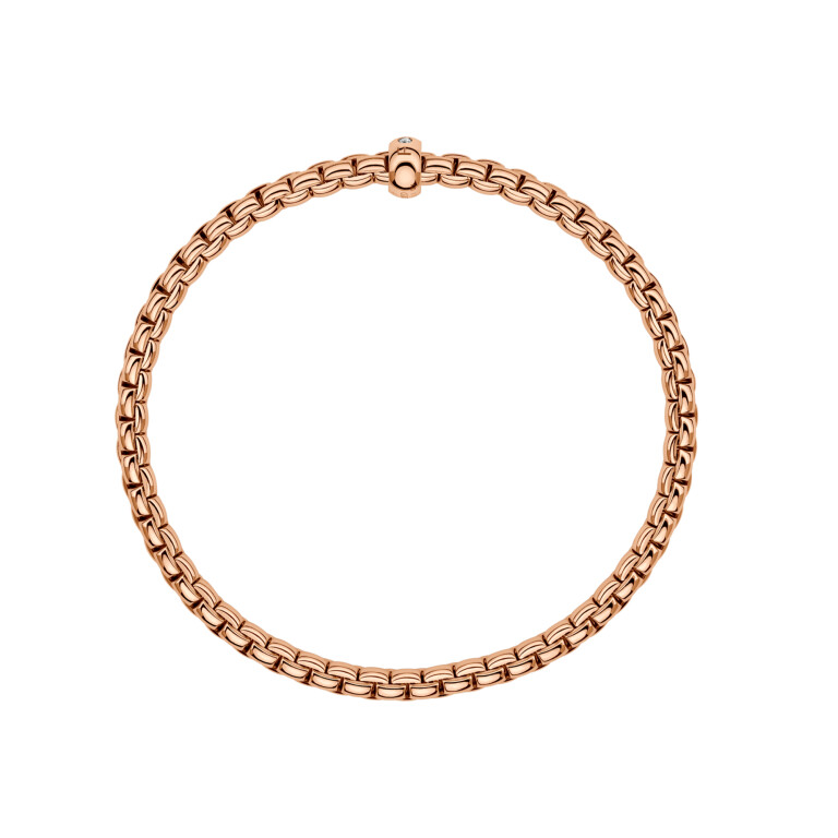 Fope Eka flexibele armband roodgoud met diamant - 01M01BX_BB_R_XRX_00S - #4 Fope Eka flexibele armband roodgoud met diamant - 01M01BX_BB_R_XRX_00S - #4