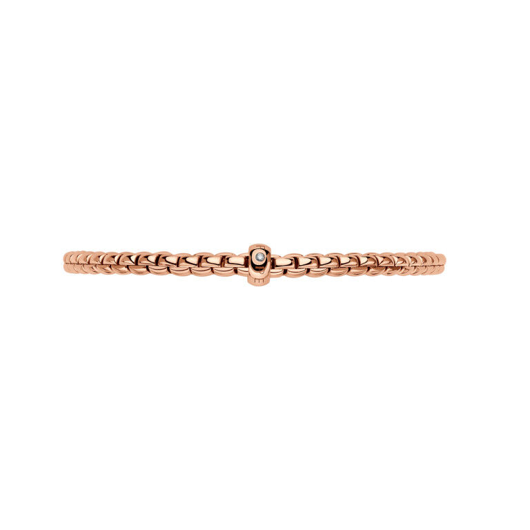 Fope Eka flexibele armband roodgoud met diamant - 01M01BX_BB_R_XRX_00S - #2 Fope Eka flexibele armband roodgoud met diamant - 01M01BX_BB_R_XRX_00S - #2