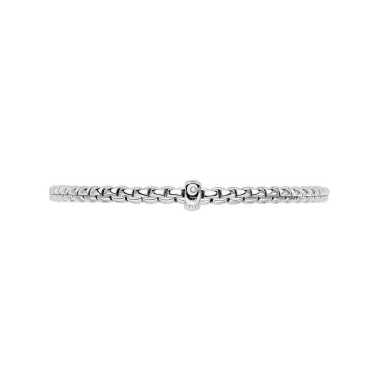 Fope Eka flexibele armband witgoud met diamant - 01M01BX_BB_B_XBX_00S - #2 Fope Eka flexibele armband witgoud met diamant - 01M01BX_BB_B_XBX_00S - #2