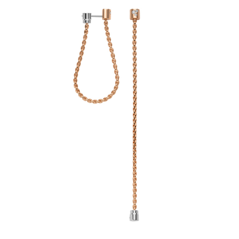 Fope Aria oorhangers rosé/wit goud met diamant - 89203OX_BB_R_XRX_000 - #3 Fope Aria oorhangers rosé/wit goud met diamant - 89203OX_BB_R_XRX_000 - #3