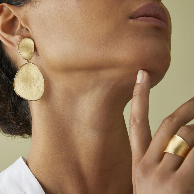 Marco Bicego Lunaria ring geelgoud - AB550 - #4 Marco Bicego Lunaria ring geelgoud - AB550 - #4