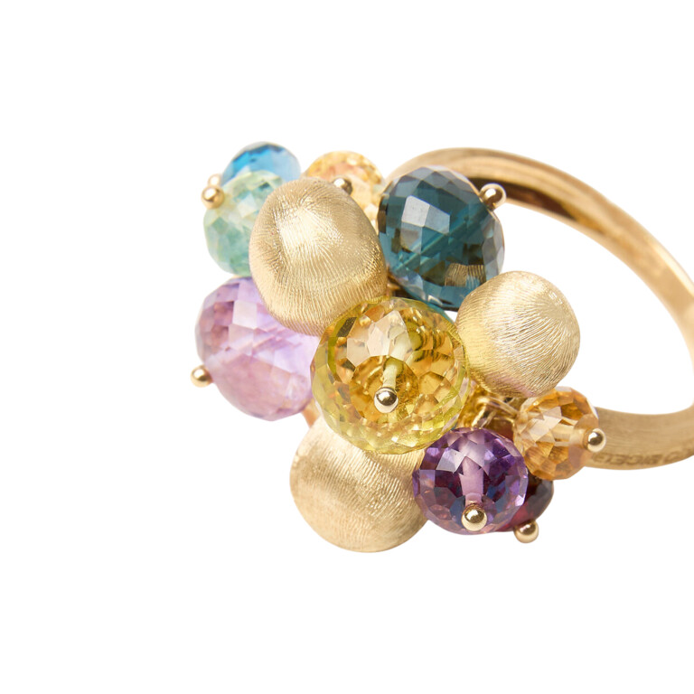 Marco Bicego Africa ring geelgoud met Diversen - AB603-MIX02 - #4 Marco Bicego Africa ring geelgoud met Diversen - AB603-MIX02 - #4