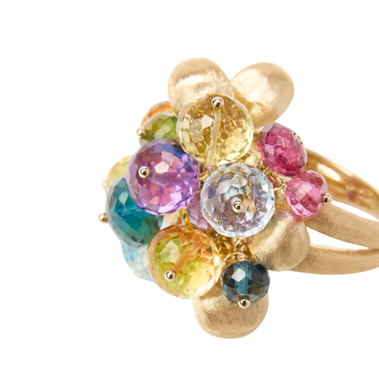 Marco Bicego Africa ring geelgoud met Diversen - AB604-MIX02 - #5 Marco Bicego Africa ring geelgoud met Diversen - AB604-MIX02 - #5