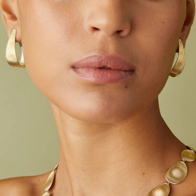 Marco Bicego Lunaria oorhangers geelgoud - OB1760 - #4 Marco Bicego Lunaria oorhangers geelgoud - OB1760 - #4