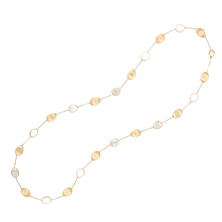 Marco Bicego Lunaria collier geelgoud - CB2157-MPW - #2 Marco Bicego Lunaria collier geelgoud - CB2157-MPW - #2
