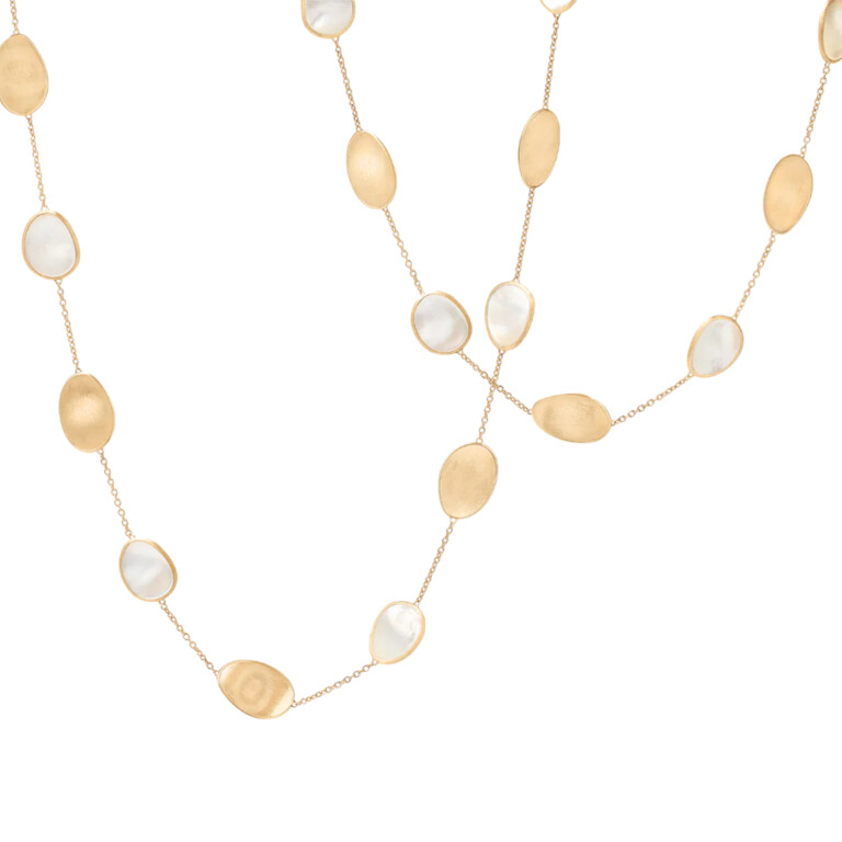 Marco Bicego Lunaria collier geelgoud - CB2157-MPW - #3 Marco Bicego Lunaria collier geelgoud - CB2157-MPW - #3