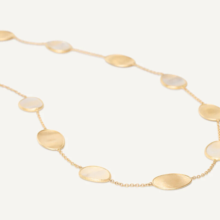 Marco Bicego Lunaria collier geelgoud - CB2157-MPW - #5 Marco Bicego Lunaria collier geelgoud - CB2157-MPW - #5